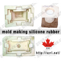 molding silicone rubber